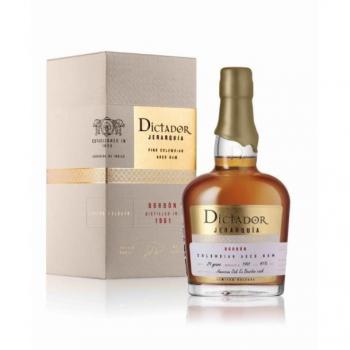 Rhum Dictador BORBÓN 1991 41 % vol. – 29 ans, 0,7 L boîte de luxe