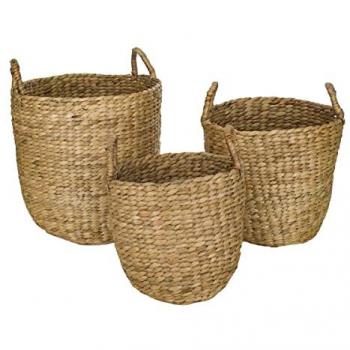 Cestas de Mimbre Marrón