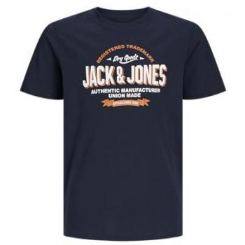 Jack & Jones Junior Rundhalsshirt »JJELOGO TEE SS O-NECK 2 COL S NOOS JNR«