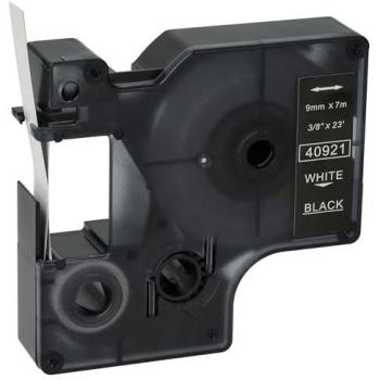 Cassette de ruban imprimante Dymo 1000 à 5500 – Encre noire 7 m, 9 mm – Remplaçant D1 (40921)
