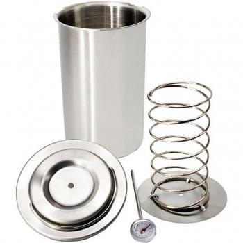 Stainless Steel Patty Press with 100 Papers