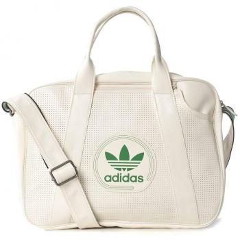 Adidas Airliner Mesh Backpack – Unisex, Chalk White/Green, 38×28×12 cm