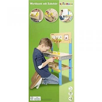 Vede GmbH Mercato G 41606118 SMH Tavolo di Lavoro con Accessorio SpielMaus Legno in Legno