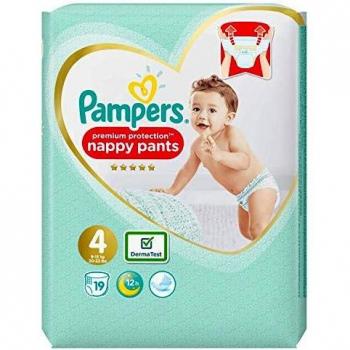 Pampers ComfortShield LargeFit Size 4, 19 Units