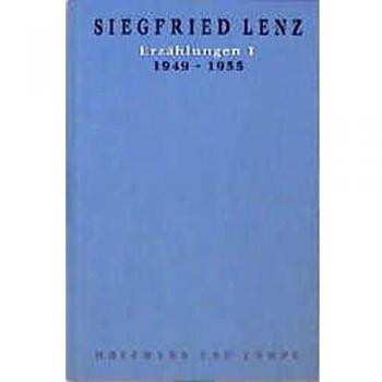 Siegfried Lenz Werkausgabe In Einzelbänden, 20 Bde., Bd.13, Erzählungen
