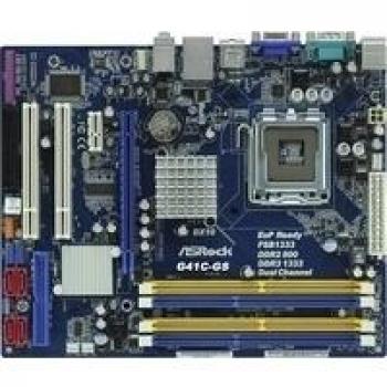 Intel G41 LGA 775 Asrock G41°C GS Motherboard