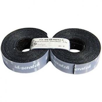 ID Scratch Patch Ties (Black) – Dual Roll 2.50 m Each, IDS-DB-REFILL-5