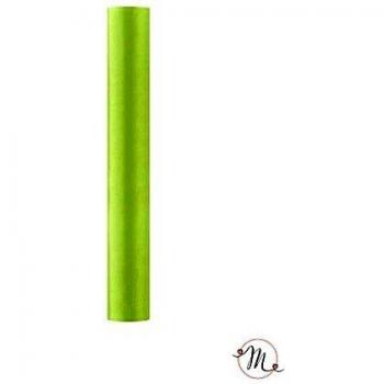 Fibre satin vert melon premium 36 cm × 9 m