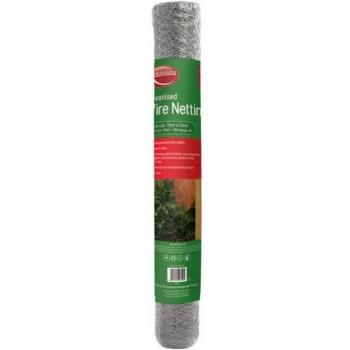 Ambassadeur Gegalvaniseerd 50mm Net 5 x 0.9m zilver