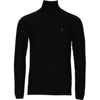 Pull col roulé noir en laine-cachemire POLO RALPH LAUREN