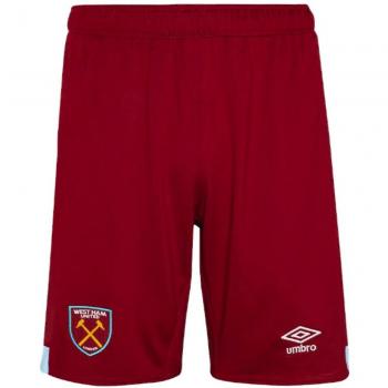 Shorts juniors Umbro 2023‑2024 – West Ham Home (pourpre), enfant XL (côte de hanches 69 cm)