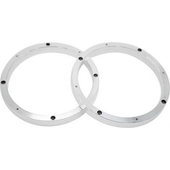 Universal Lautsprecher Montageset 6,5 Zoll 2 Stück Aluminium