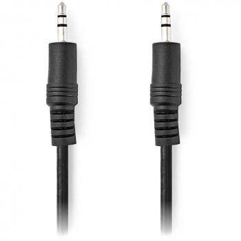 NEDIS černý 10m audio kabel s jackem 3,5 mm