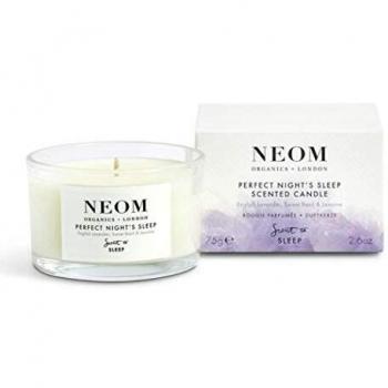 Neom Organics Perfect Nights Sleep Scented Candle 75g travel size BNIB