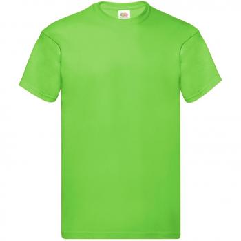 T-shirt Homme Fruit Of The Loom Vert Fluo XL
