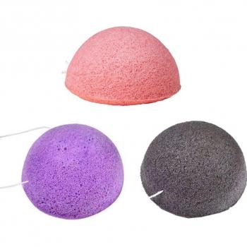 Konjac Lavado Facial con Carbón Orgánico