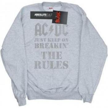 Felpa AC/DC per Ragazzi con Stampa Just Keep On Breaking The Rules
