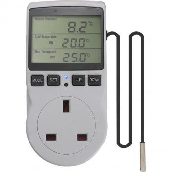 Digital Thermostat with Timer Switch for Heating and Cooling