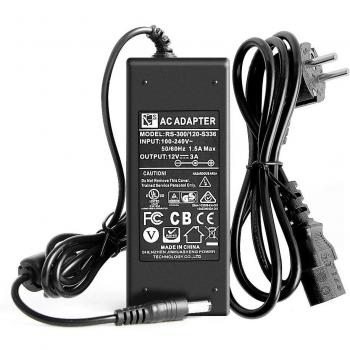 12V 3A Power Supply Adapter for PTZ Security Camera