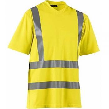 Blakläder Hochsichtbares Warnschutz T-Shirt, Gelb, Unisex Größe L