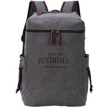 Canvas College Backpack for Men