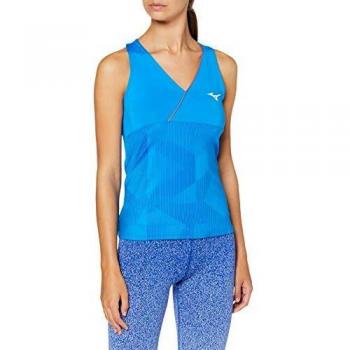 Women's Large Blue Graphic Tee – Mizuno Sleeveless
