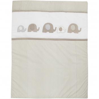 Alvi Sanfte Krabbeldecke „Sand“ – 100 x135 cm