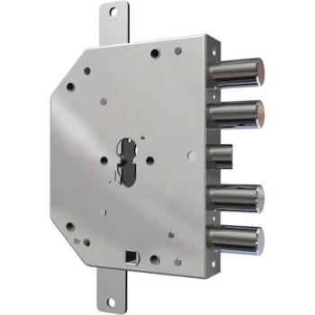 Porta Blindata Planare con Scrocco e 4 Catenacci – Serr. 2155/28 Pen Cl Fl – Mano Sinistra