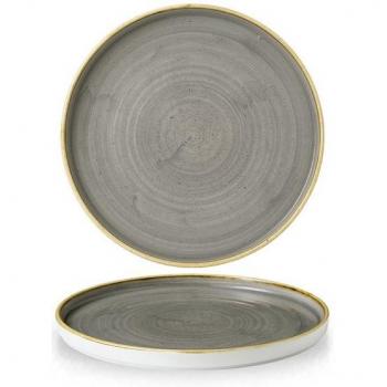 Churchill Rundteller Stonecast Peppercorn, 26 cm, 6er Set