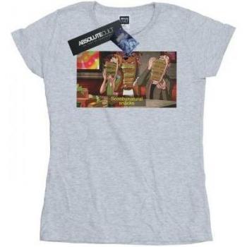 Long Sleeve Scooby Natural T-Shirt Snacks