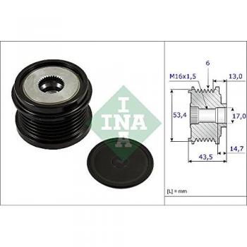 INA Alternator Freewheeling Pulleys (OAP)