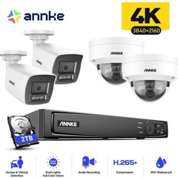 Système de Caméras 16ch 4K Poe