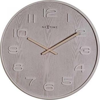 NeXtime Medium Wood Wall Clock