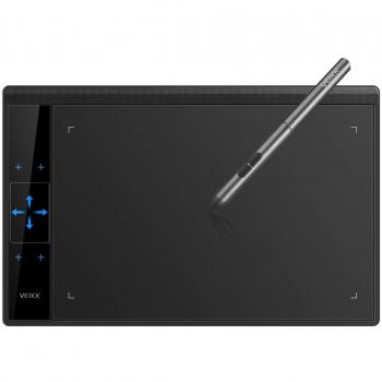 FLOUREON VEIKK A30 Touchscreen-Tablet 10×6 Zoll – Akku-freier Stift, Windows/iOS‑Kompatibel