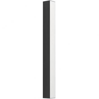Plafoniera Elegance 1680 – Salitta Esterno in Alluminio Nero con Strati di Policarbonato Bianco LED