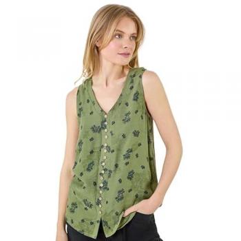 Roman Women's Floral Print Vest Top