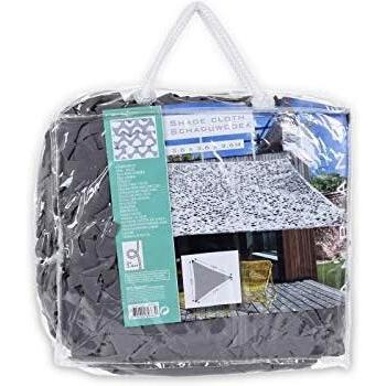 Toldo poliéster triangular camuflaje 3.6 x 3.6 m