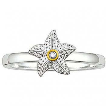 Thomas Sabo Seestern‑RING (SD_TR0003-179) – Silberschmuck, Ø 52 mm