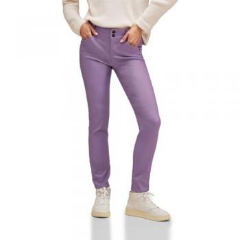 Street One Slim-Fit Hose in Dusty Lupine Lilac 42/30