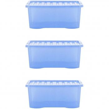 Wham Crystal 45L Box & Lid Collection