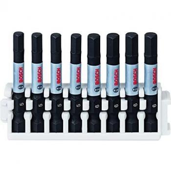 Pack d'Embouts de Vissage Hex Bosch 8 pièces
