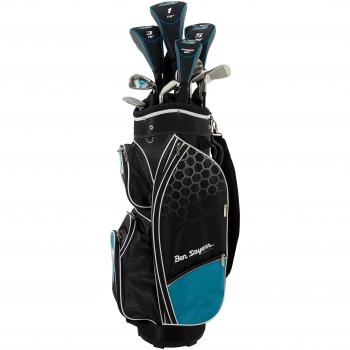 Turquoise M8 Graphite Ladies/Youth Cart Bag Set