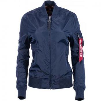Bomber Alpha Industries MA‑1 TT – Bleu et blanc