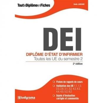 Diplôme d'Etat d'infirmier : Toutes les UE du semestre 2