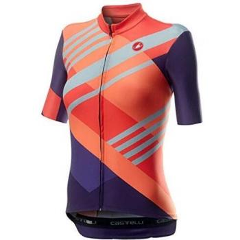 Multicolor Brillant‑Pink T-Shirt Castelli Talento (Frau) S