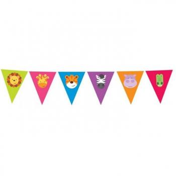 Jungle Themed Party Bunting 4m