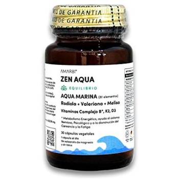 Zen Aqua 30 cápsulas para descanso e equilíbrio