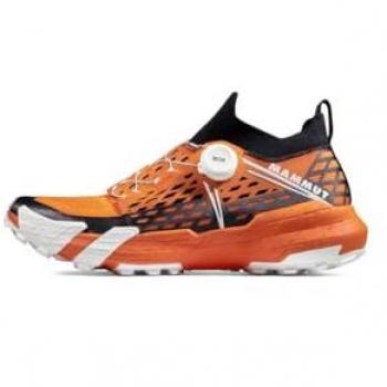 Mammut Aenergy TR Hiking Shoes for Men Dark Tangerine/White UK 8.5