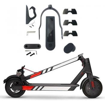 8 Unidades de Guardabarros Trasero para Scooter Eléctrico Xiaomi M365 Pro
