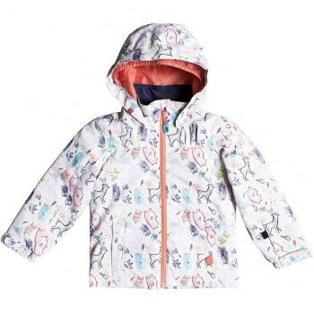 Mädchen‑Schneeklamotten: Roxy Mini Jetty (2‑7) – Weiß